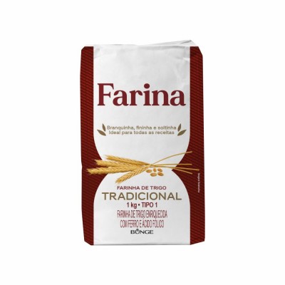 21372 - Farinha de trigo 1kg Farina