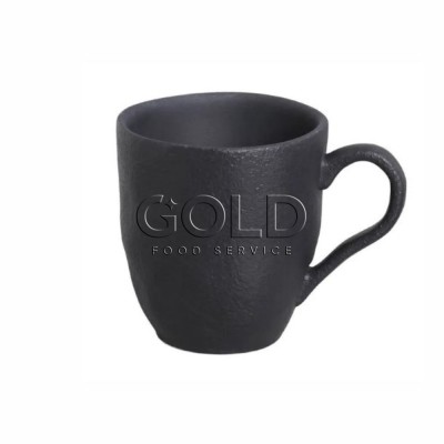 21381 - caneca cerâmica preto fosco 273ml Porto Brasil un