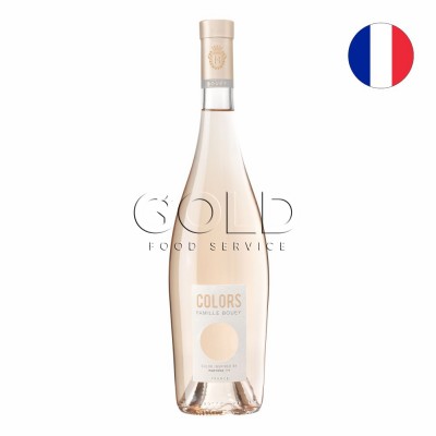 21395 - vinho rosé 750ml francês pantone 719 colors Famille Bouey 2021