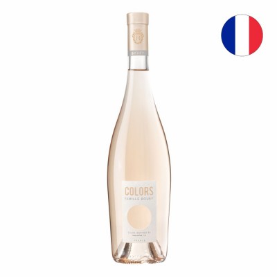 21395 - vinho rosé 750ml francês pantone 719 colors Famille Bouey 2021