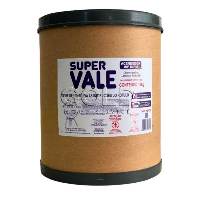 21413 - álcool P/rechaud Super Vale 13kg - gel acendedor