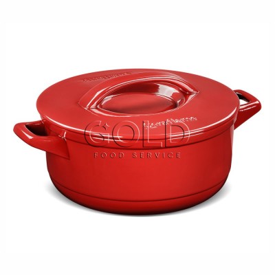 21470 - Caçarola com tampa 28cm 6l cerâmica vermelho duo  Ceraflame un