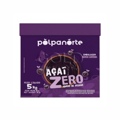 21485 - açaí mix zero tradicional Polpa Norte caixa 5kg