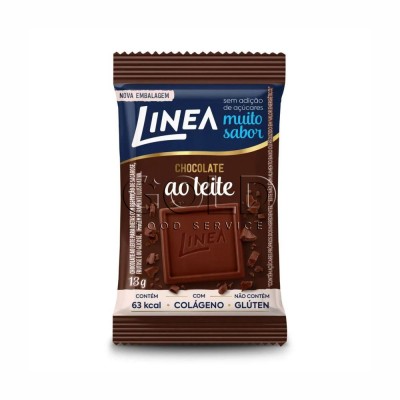 21550 - barra chocolate ao leite Linea 13g