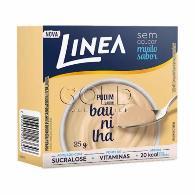 21555 - pudim sem açúcar baunilha Linea 25g