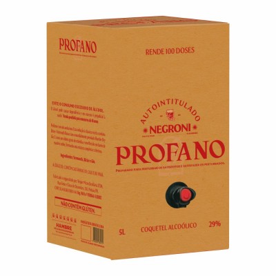 21605 - profano negroni 5L Hambre bag in box