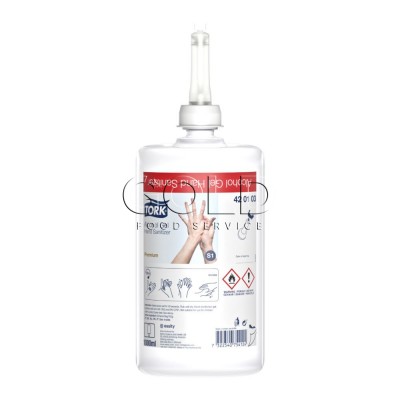 21667 - álcool gel antisséptico Tork 1L 42 01 03