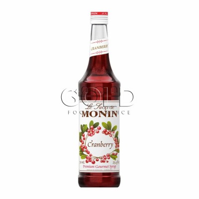 21693 - xarope vidro 700ml cranberry Monin