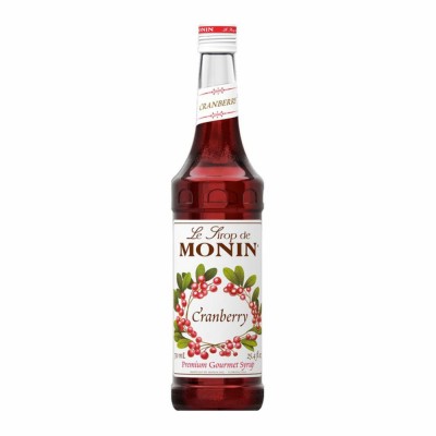 21693 - xarope vidro 700ml cranberry Monin