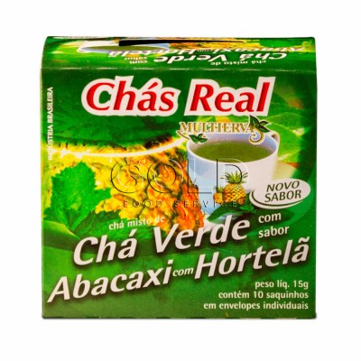 21700 - chá verde abacaxi com hortelã Real 10 envelopes