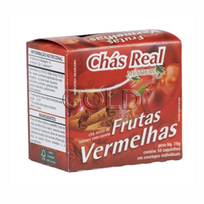 21701 - chá frutas vermelhas Real 10 envelopes