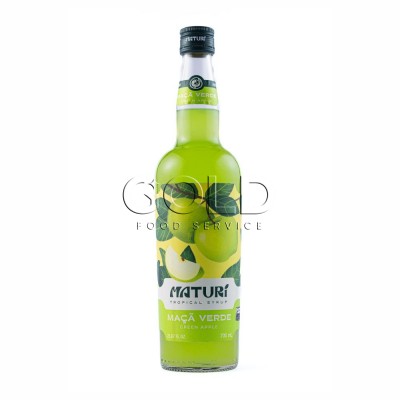 21757 - xarope vidro 700ml maçã verde Maturí