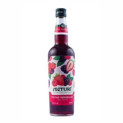 21760 - xarope vidro 700ml frutas vermelhas maturi