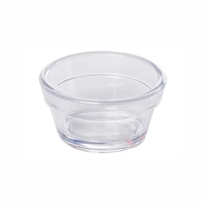 21781 - ramequim 90ml policarbonato transparente Vemplast un