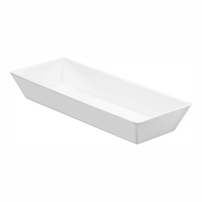 21791 - travessa rasa buffet 50 x 15 x 6,5cm 1/1 branca melamina Gourmet Mix un