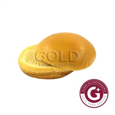 21801 - pão brioche smash para hambúrguer Gold cx 10 pct x 6 pães 45g assado congelado