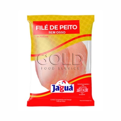 21860 - Frango - filé de peito inteiro sem sassami Jaguá pacote