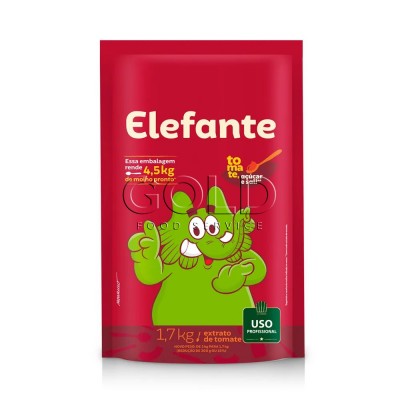 21873 - extrato tomate Elefante sachê 1,7kg