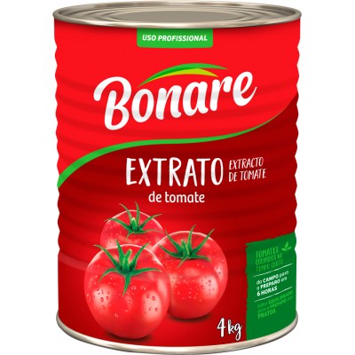 2931 - extrato tomate Bonare lata 4kg brix 10%