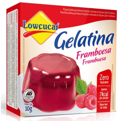 3114 - gelatina diet framboesa Lowçúcar 10g