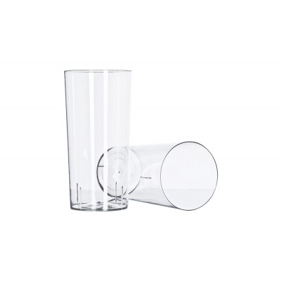 3190 - copo 340ml cristal Strawplast 10un