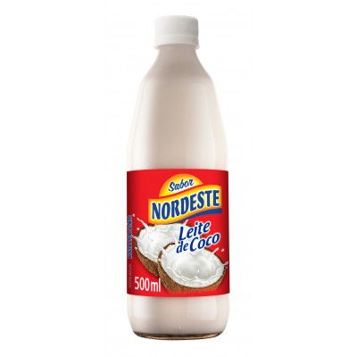 3264 - leite coco 6% gordura Nordeste garrafa 500ml