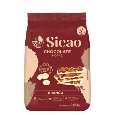5649 - chocolate branco gotas 2,05kg Sicao Gold