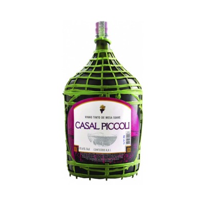 8104 - vinho tinto suave Casal Piccoli 4,6L