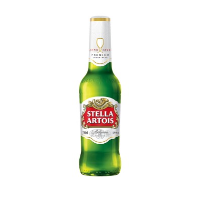 8361 - cerveja long neck 330ml Stella Artois 24un