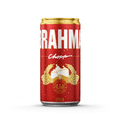 8409 - cerveja lata 269ml Brahma chopp 15un