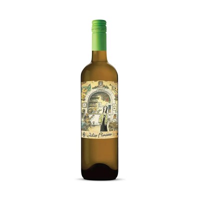 8870 - vinho branco 750ml português Julia Florista (Lisboa) fernão pires (90%)  moscatel (10%)