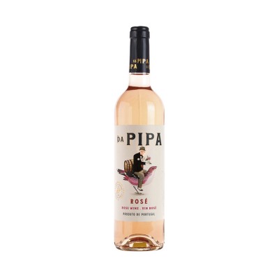 8872 - vinho rosé 750ml português Da Pipa (Bairrada) baga (100%)