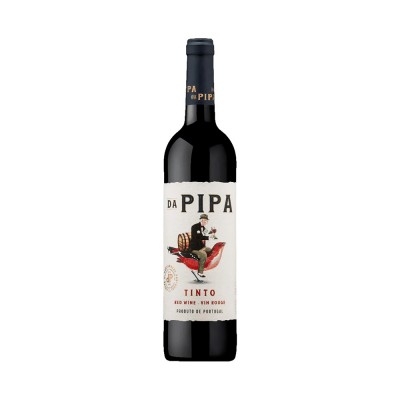 8877 - vinho tinto 750ml português Da Pipa (Bairrada) touriga nacional (40%) baga (40%) aragonez (20%)