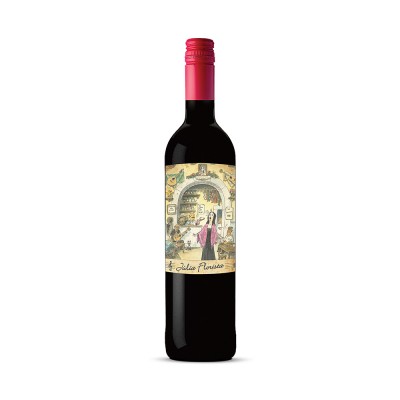 8878 - vinho tinto 750ml português Julia Florista (Lisboa) castelão (60%) aragonez (40%)